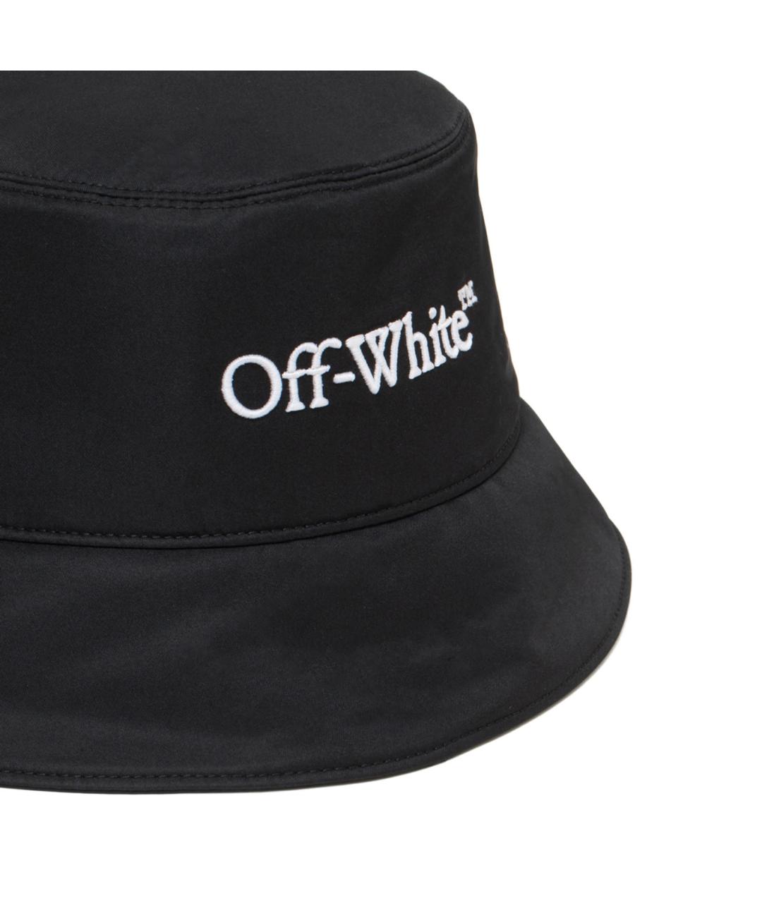 OFF-WHITE Черная синтетическая шляпа, фото 2