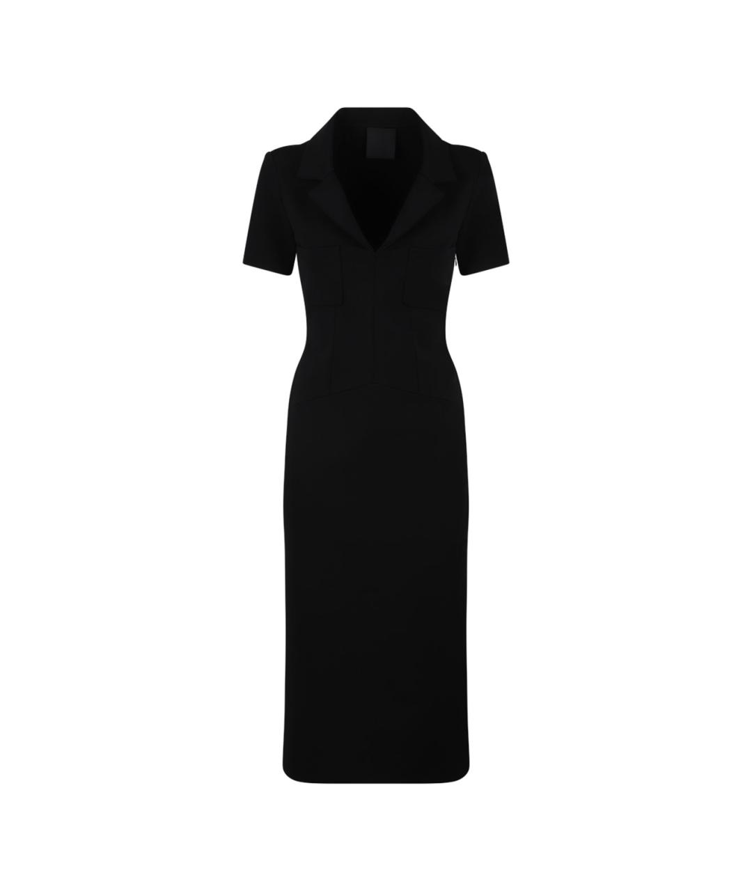 GIVENCHY Черное повседневное платье, фото 1