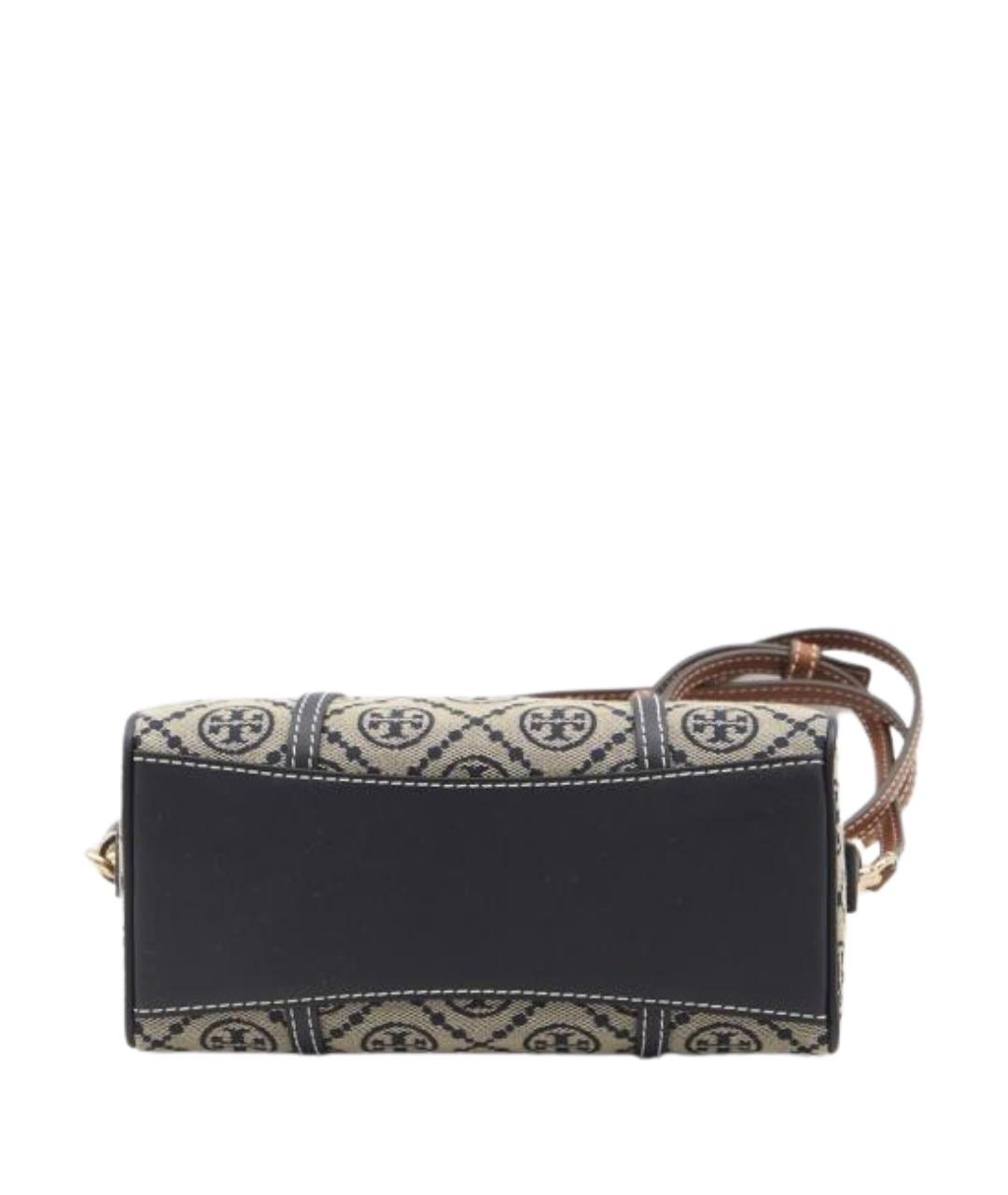 TORY BURCH Синяя хлопковая сумка через плечо, фото 3