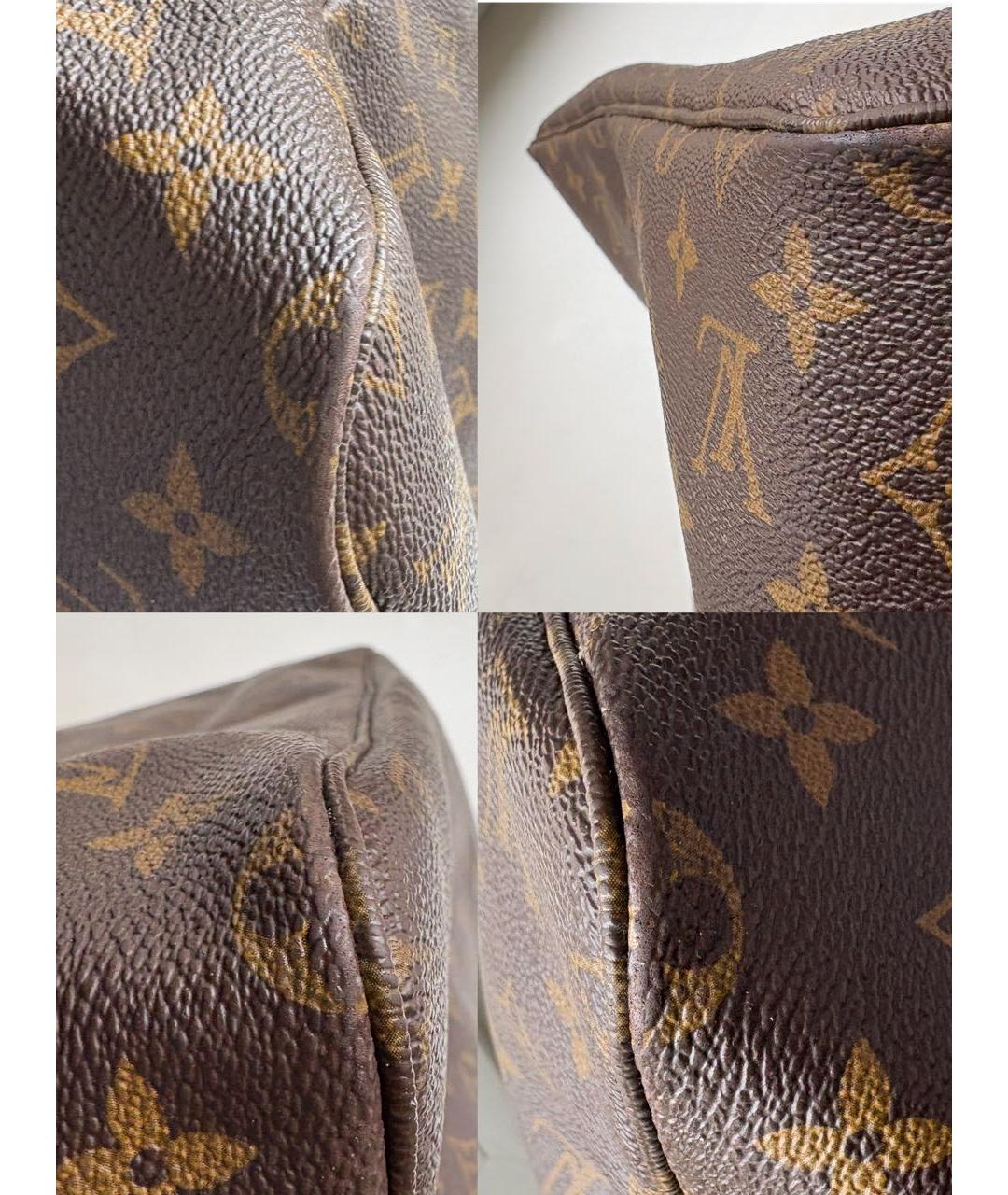 LOUIS VUITTON Коричневая сумка тоут, фото 5