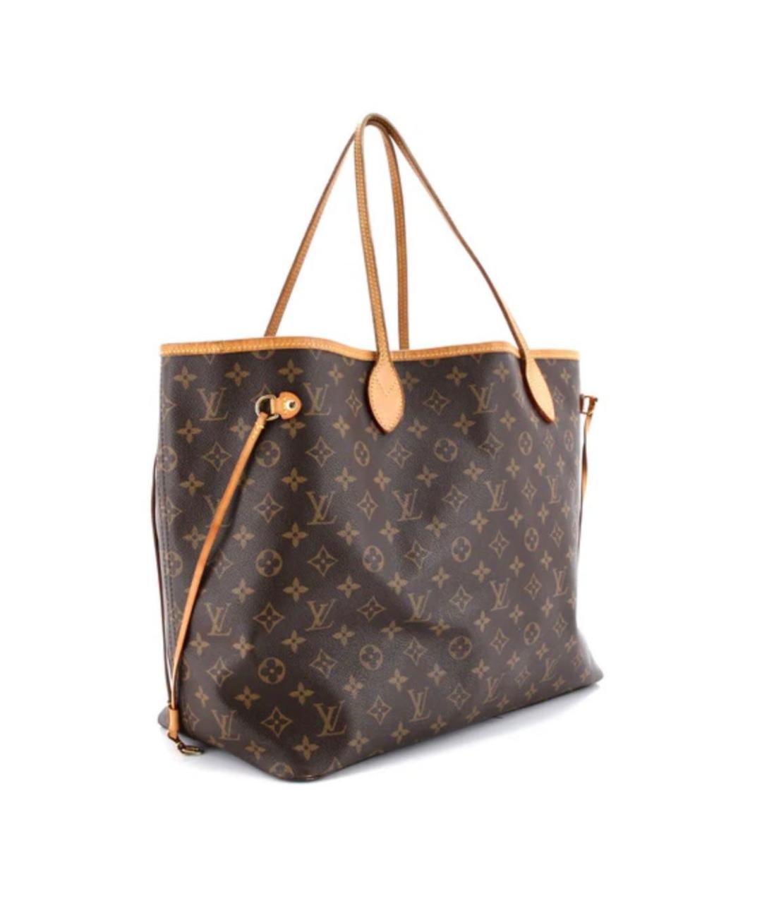 LOUIS VUITTON Коричневая сумка тоут, фото 2