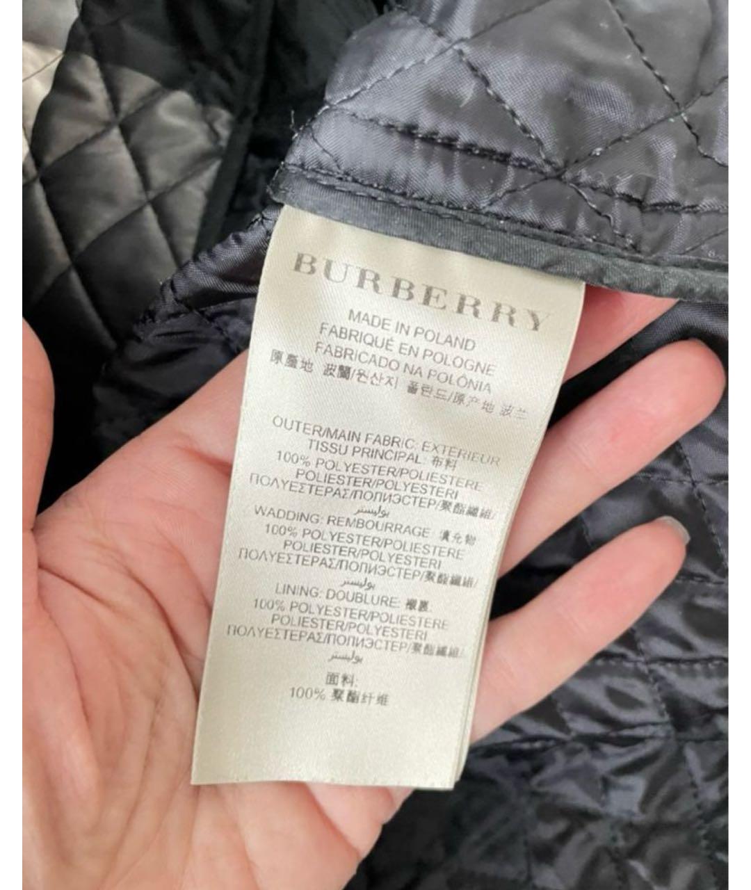 BURBERRY Серая куртка, фото 4