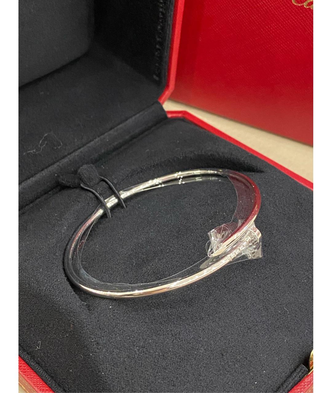 CARTIER Серебрянный браслет из белого золота, фото 3