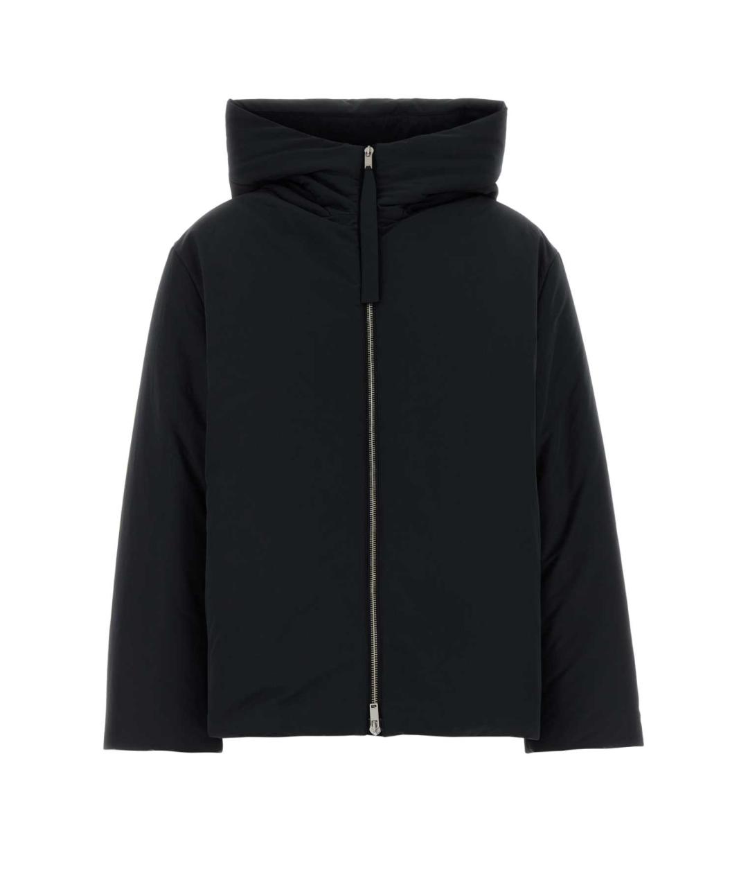 JIL SANDER Черный пуховик, фото 1