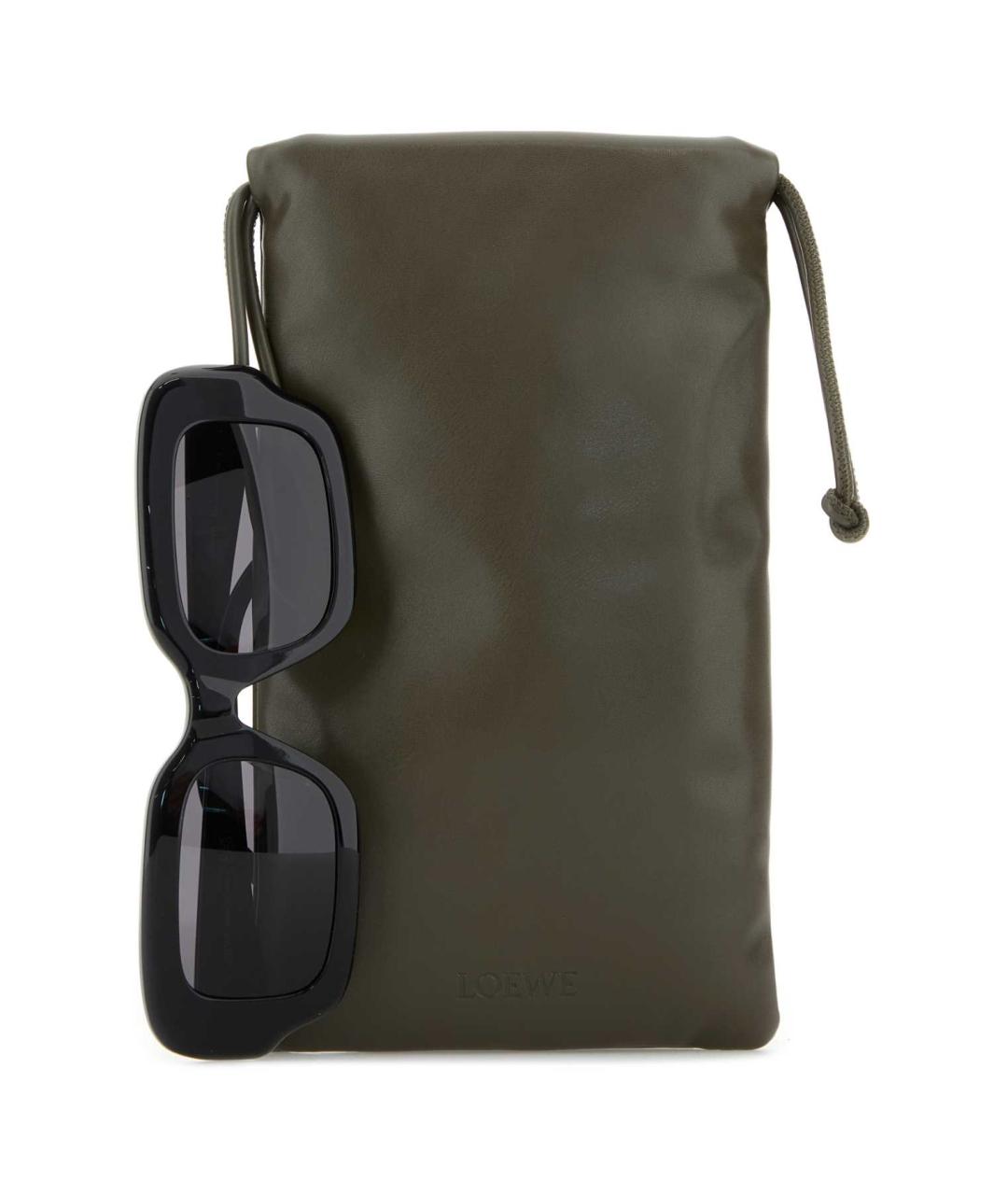 LOEWE Черные солнцезащитные очки, фото 3