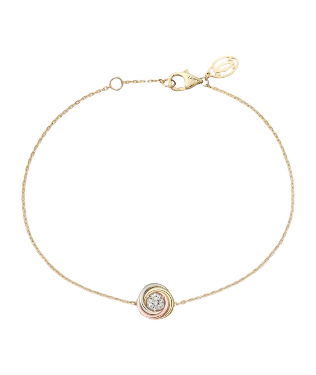 CARTIER Золотой браслет из желтого золота, фото 1
