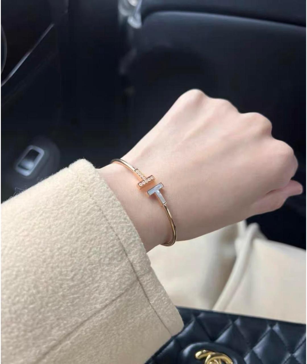 TIFFANY&CO Золотой браслет из розового золота, фото 4