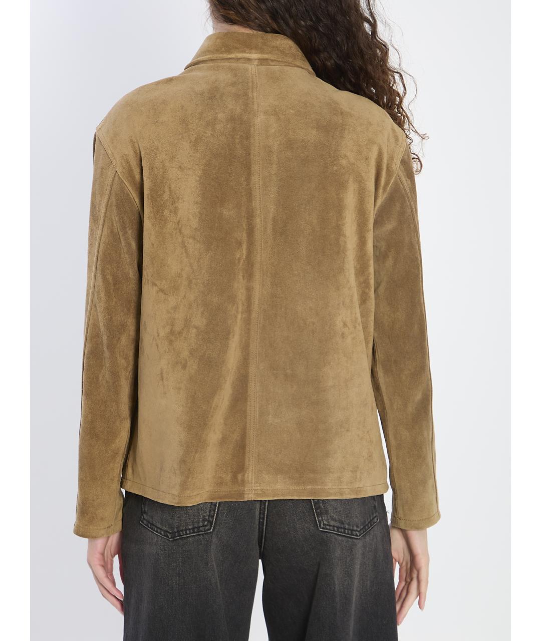 ARMA Зеленая замшевая куртка, фото 5