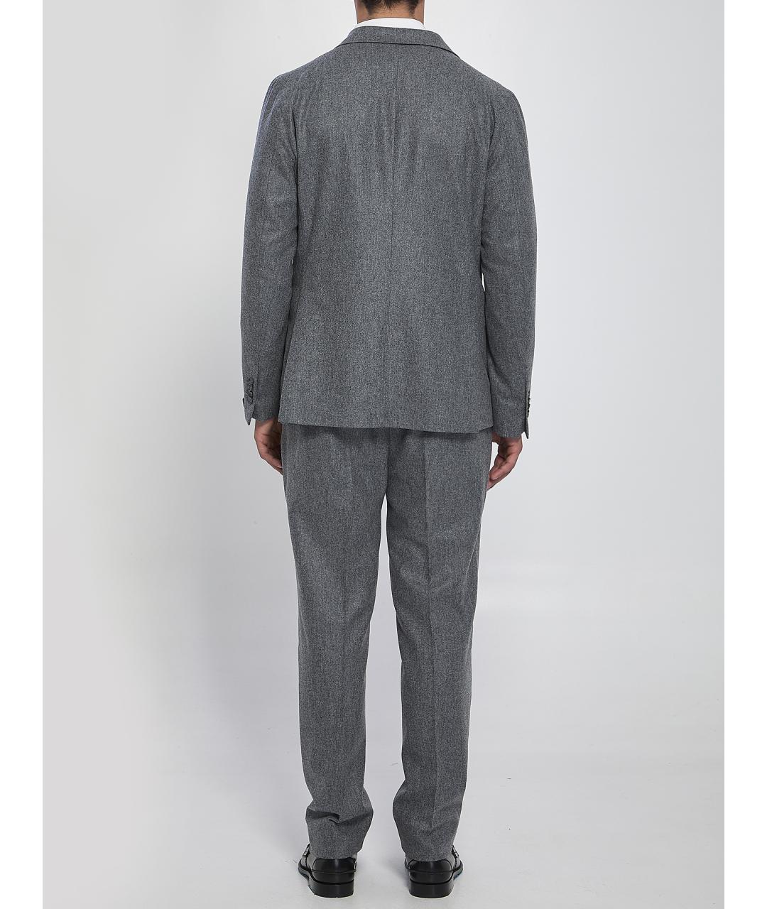 TAGLIATORE Серый классический костюм, фото 5