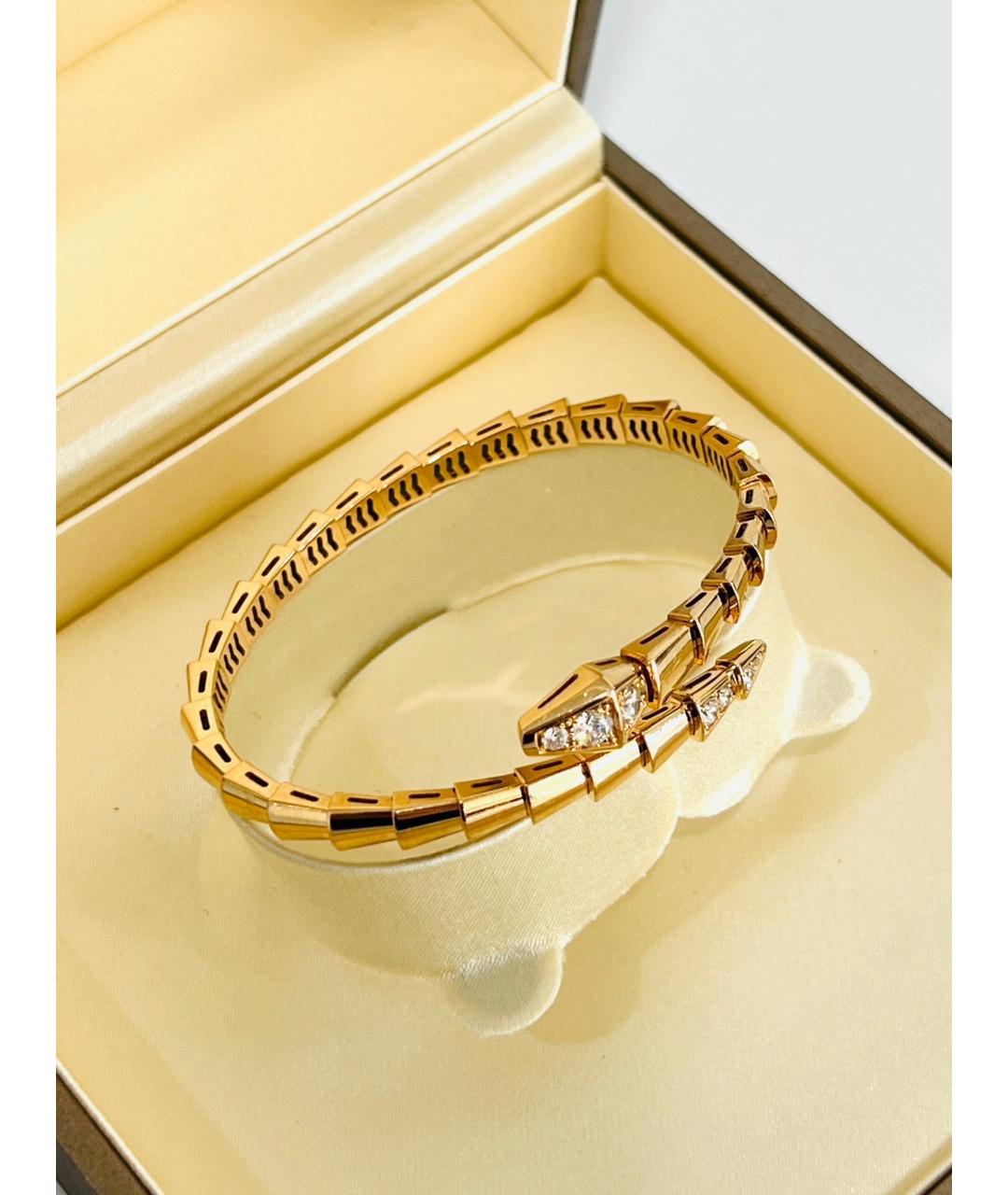 BVLGARI Золотой браслет из розового золота, фото 3