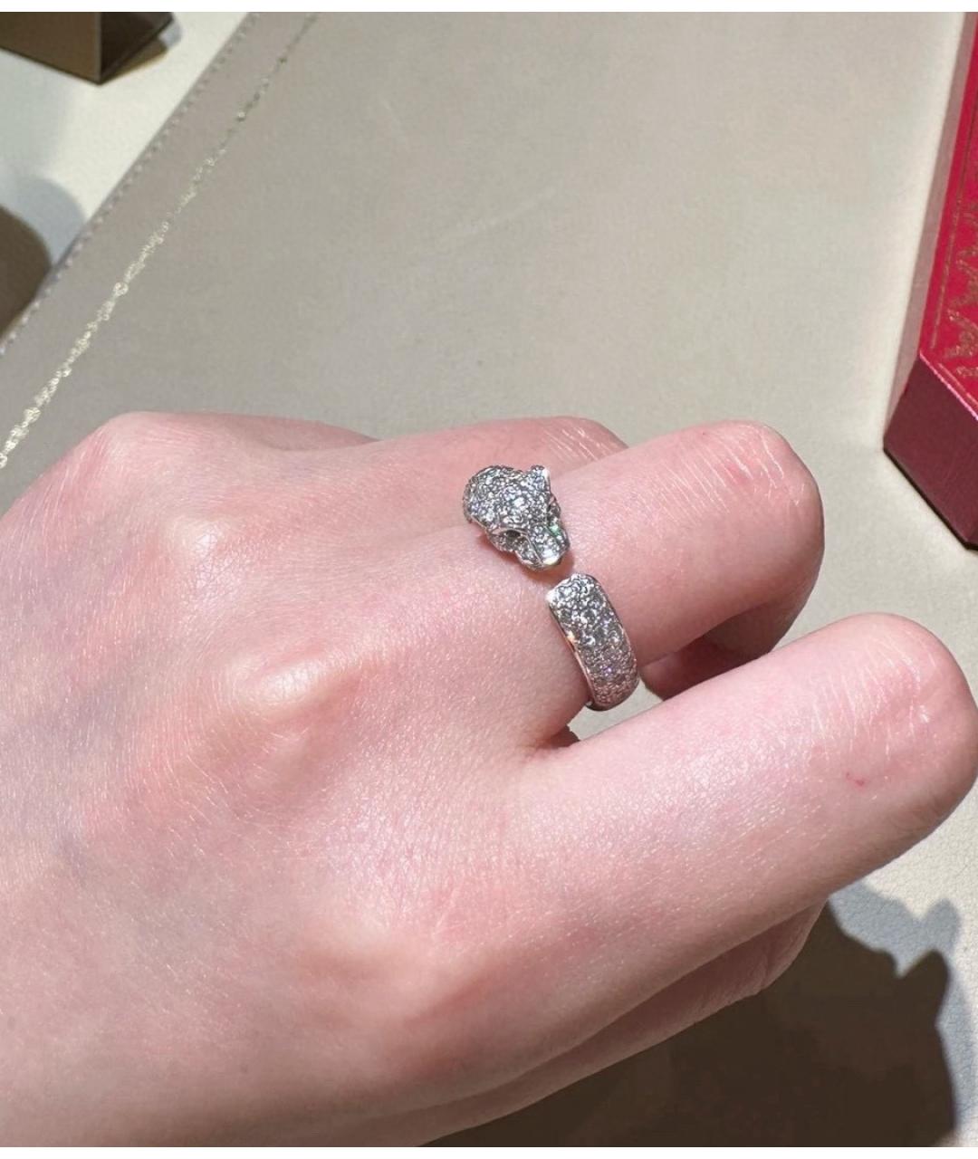 CARTIER Серебряное кольцо из белого золота, фото 5