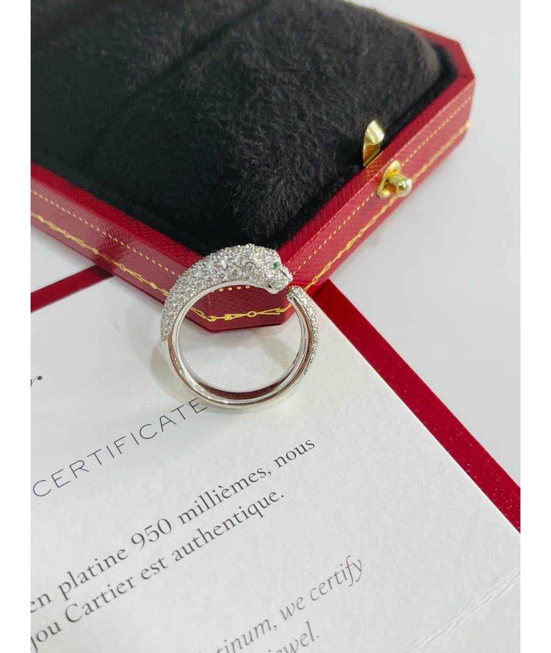CARTIER Серебряное кольцо из белого золота, фото 4