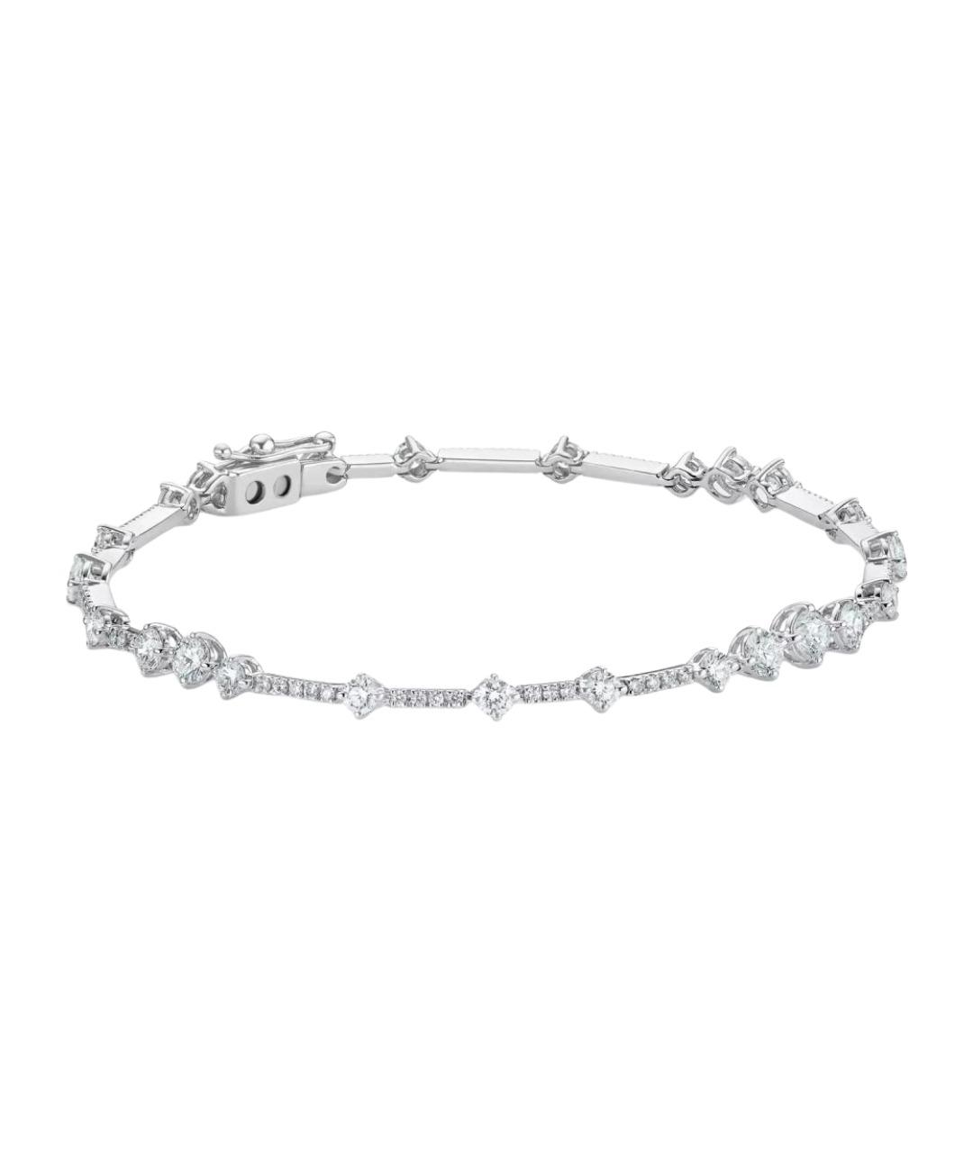 DE BEERS Серебрянный браслет из белого золота, фото 1