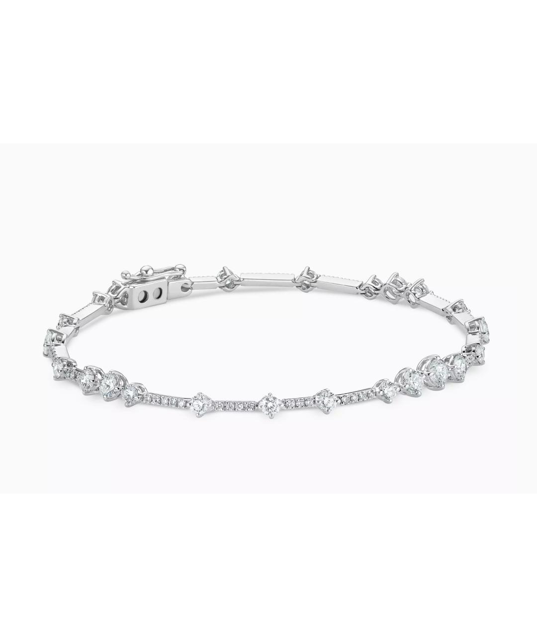 DE BEERS Серебрянный браслет из белого золота, фото 5