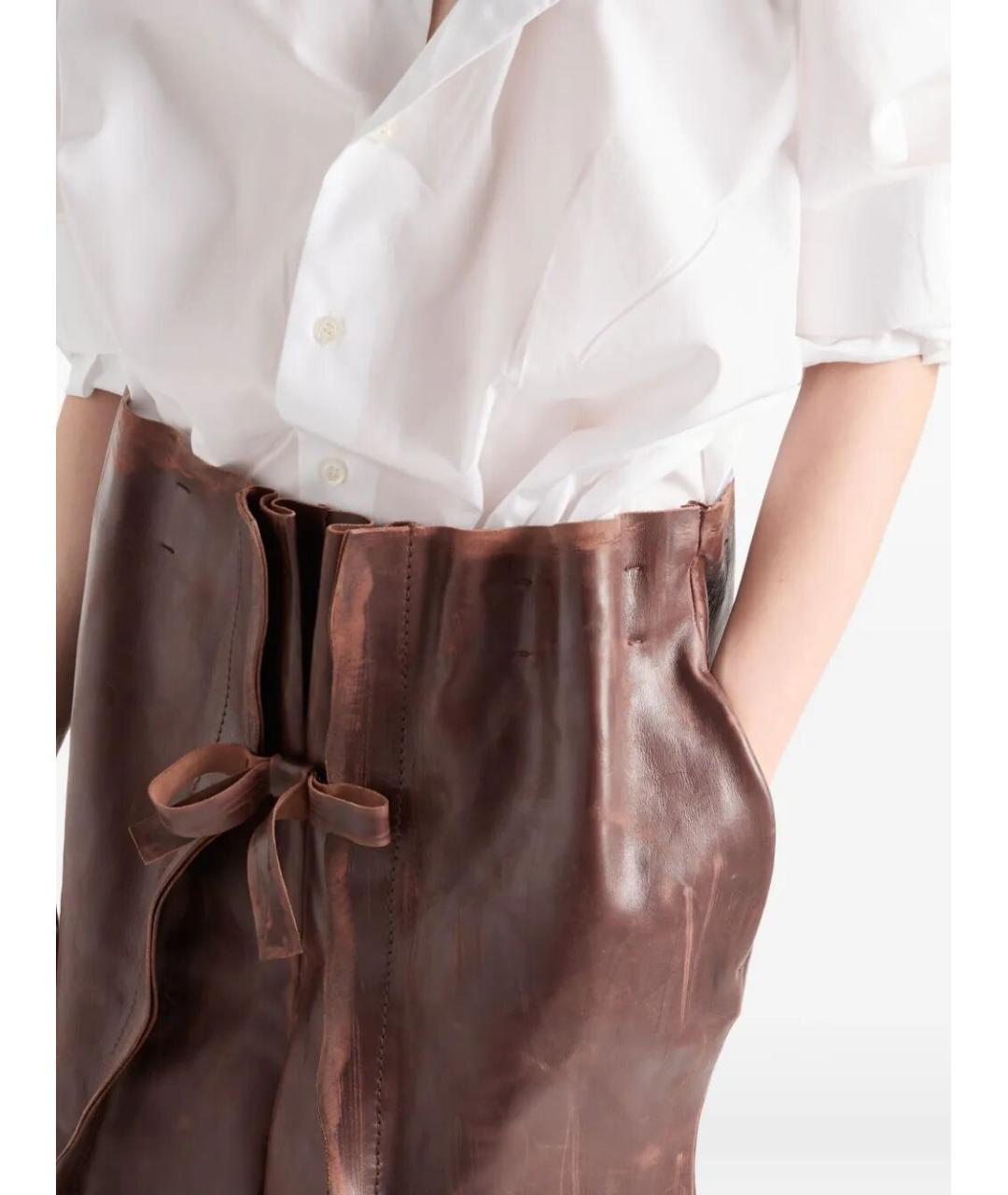 PRADA Белая хлопковая рубашка, фото 3