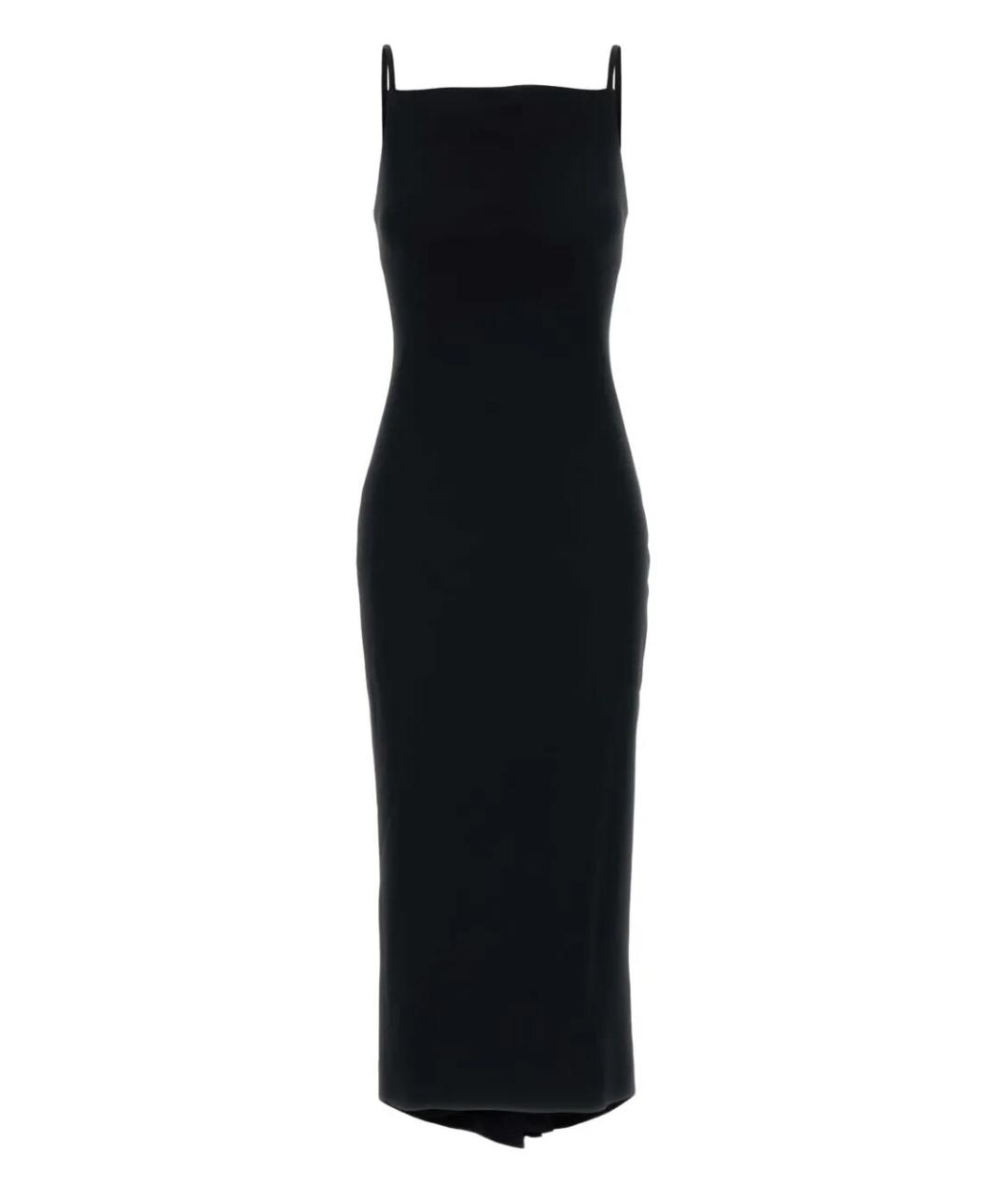 GIVENCHY Черное вискозное повседневное платье, фото 1