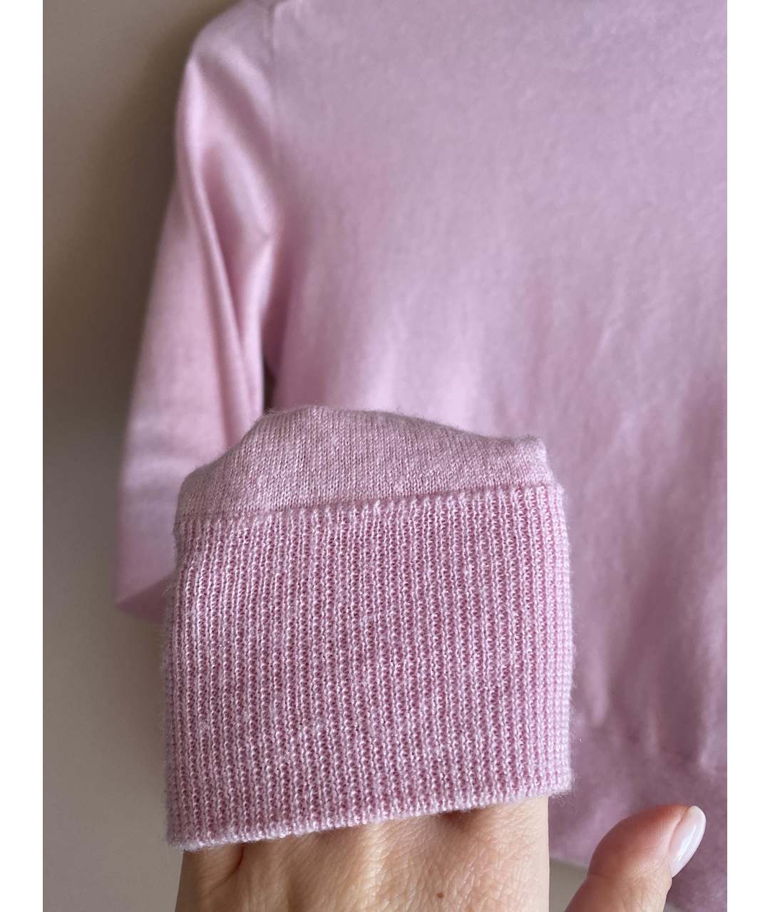 JOSEPH Розовый шифоновый джемпер / свитер, фото 5