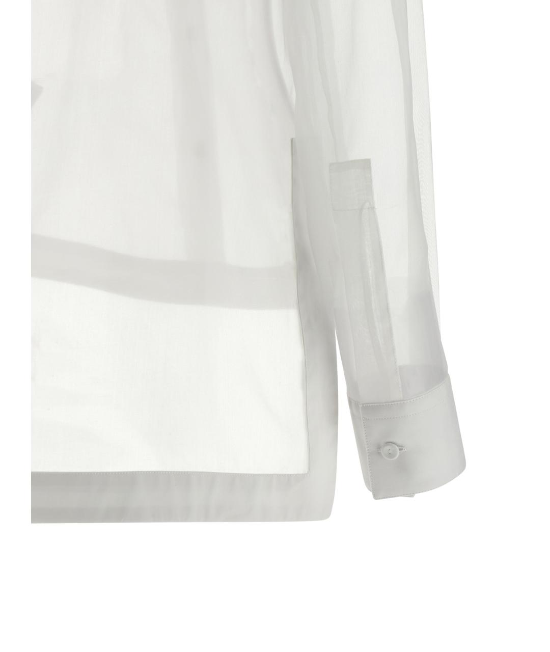 ARMARIUM Белая шелковая блузы, фото 4