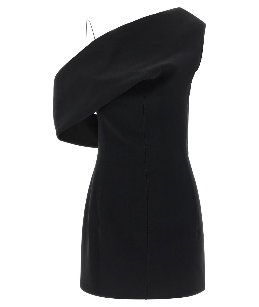 JACQUEMUS Черное полиэстеровое платье, фото 1