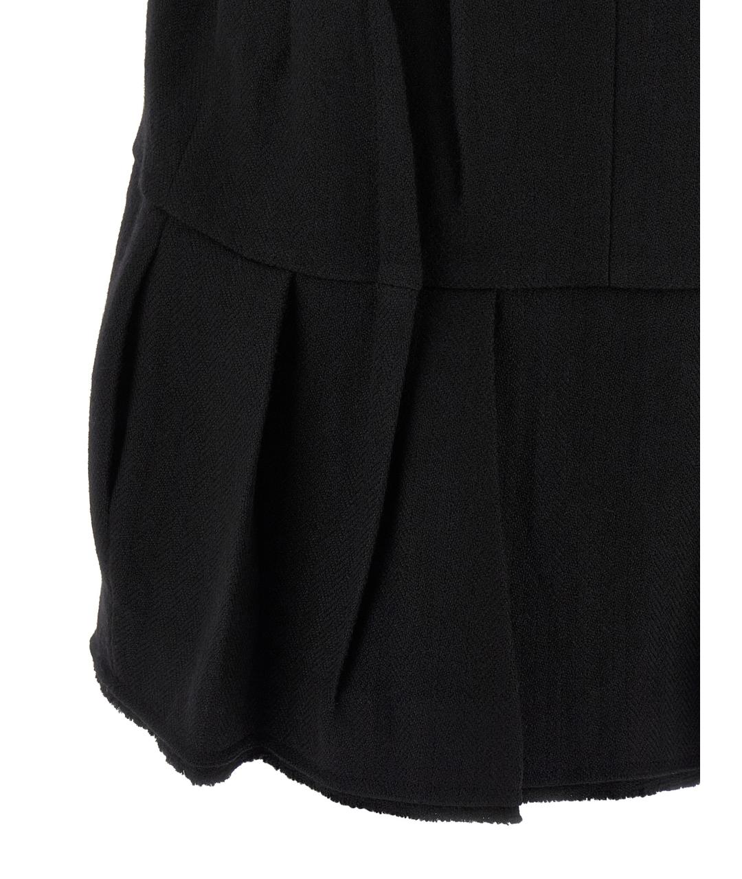 PRADA Черное шерстяное платье, фото 4