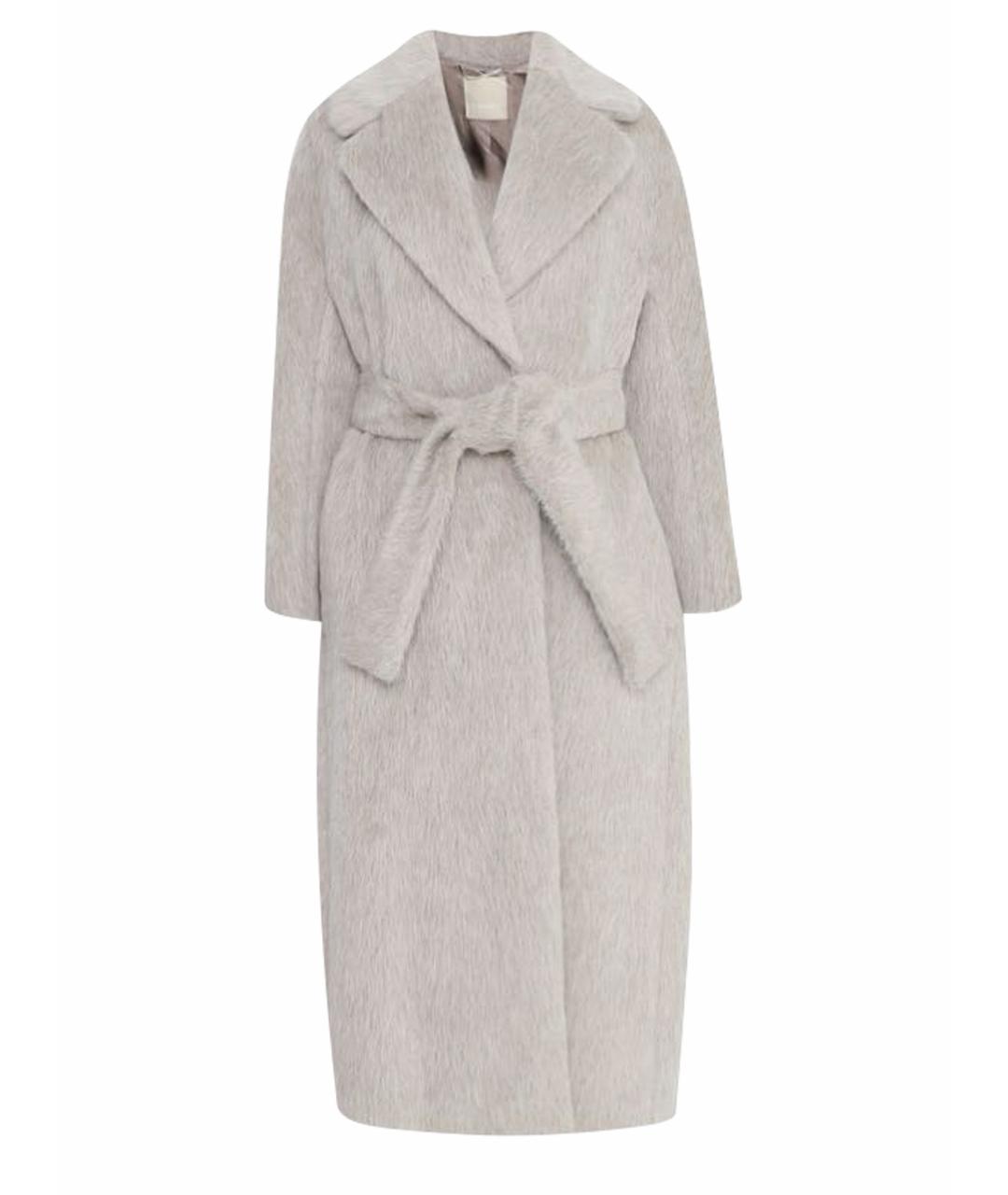 'S MAX MARA Серое шерстяное пальто, фото 1