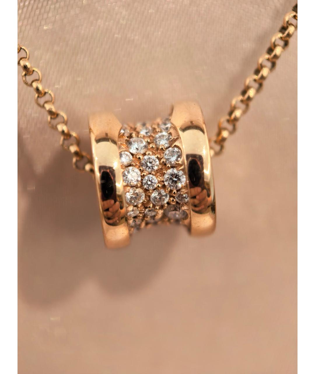 BVLGARI Золотое колье из розового золота, фото 3