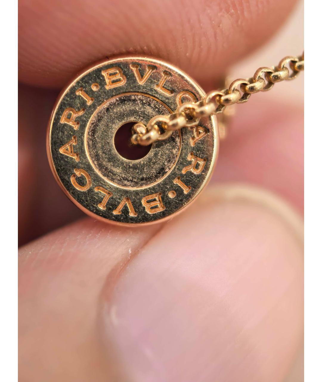 BVLGARI Золотое колье из розового золота, фото 4