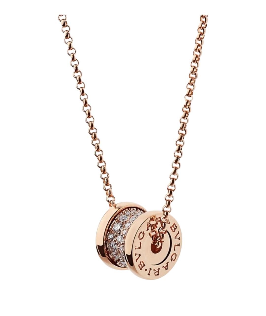 BVLGARI Золотое колье из розового золота, фото 1