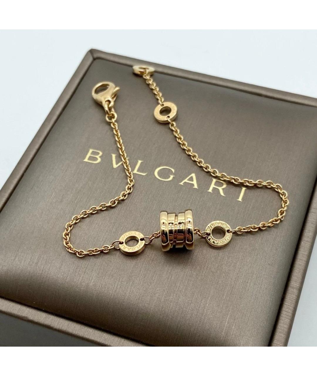 BVLGARI Золотой браслет из розового золота, фото 4