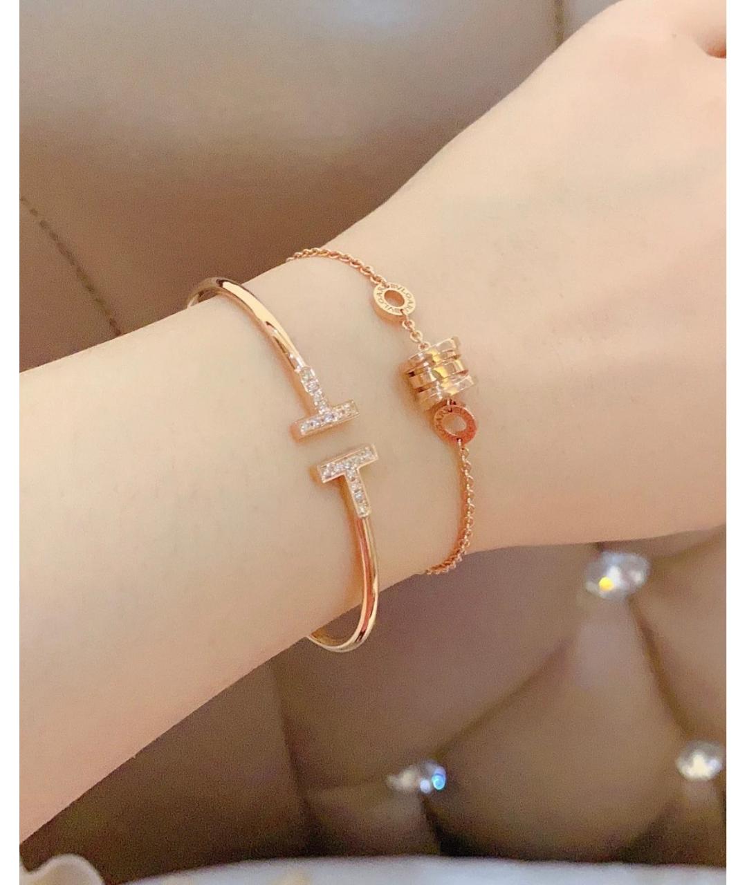 BVLGARI Золотой браслет из розового золота, фото 5