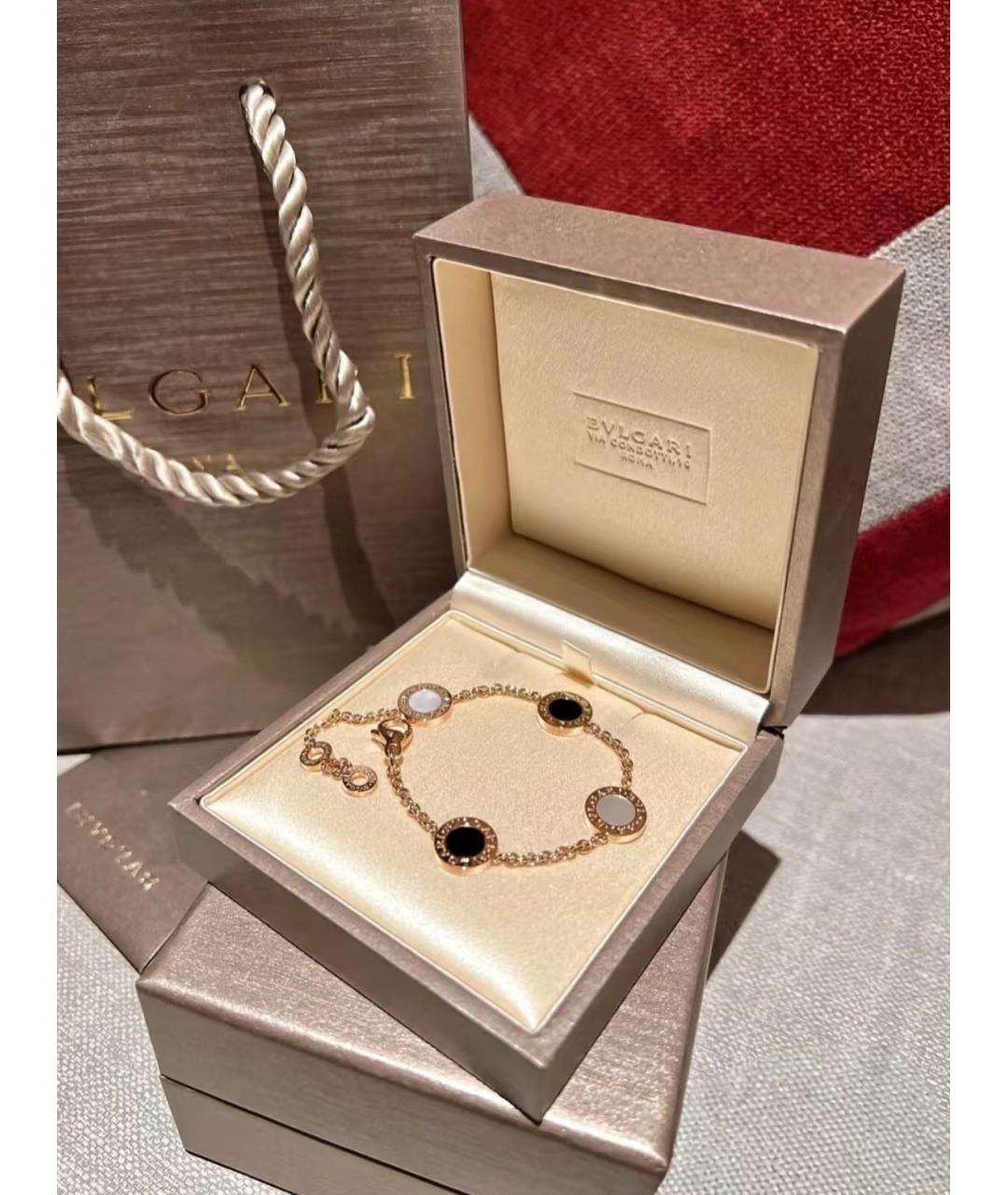 BVLGARI Золотой браслет из розового золота, фото 4