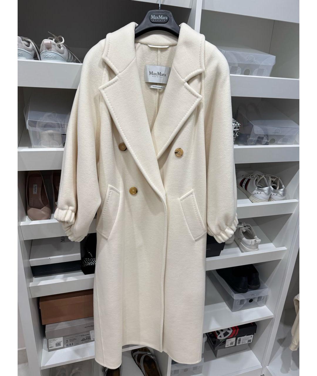 MAX MARA Бежевое кашемировое пальто, фото 7