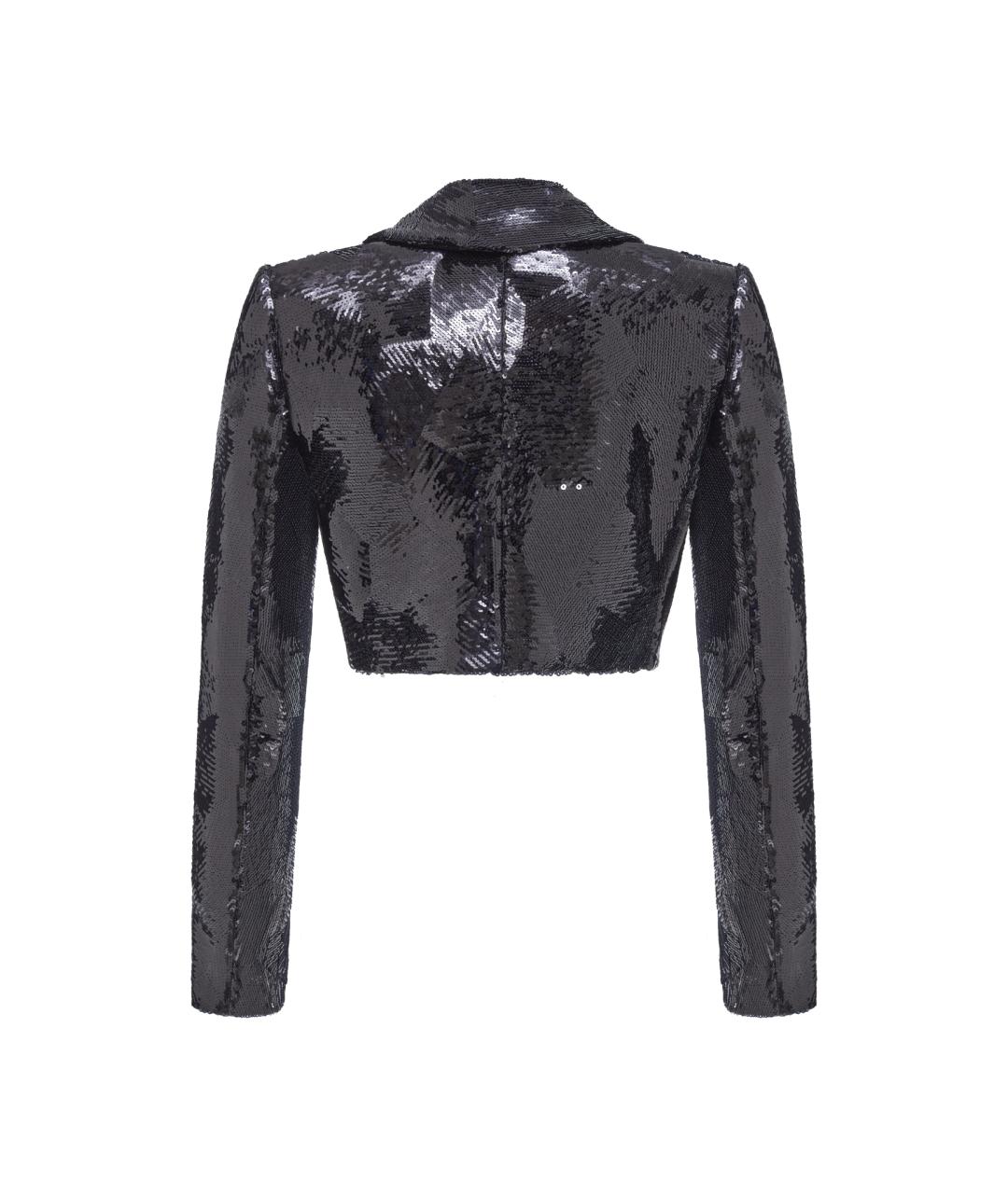 RASARIO Черный полиэстеровый жакет/пиджак, фото 3