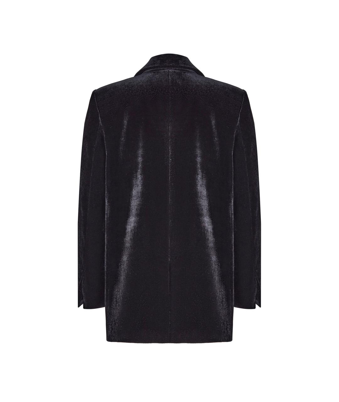 RASARIO Черный бархатный жакет/пиджак, фото 2