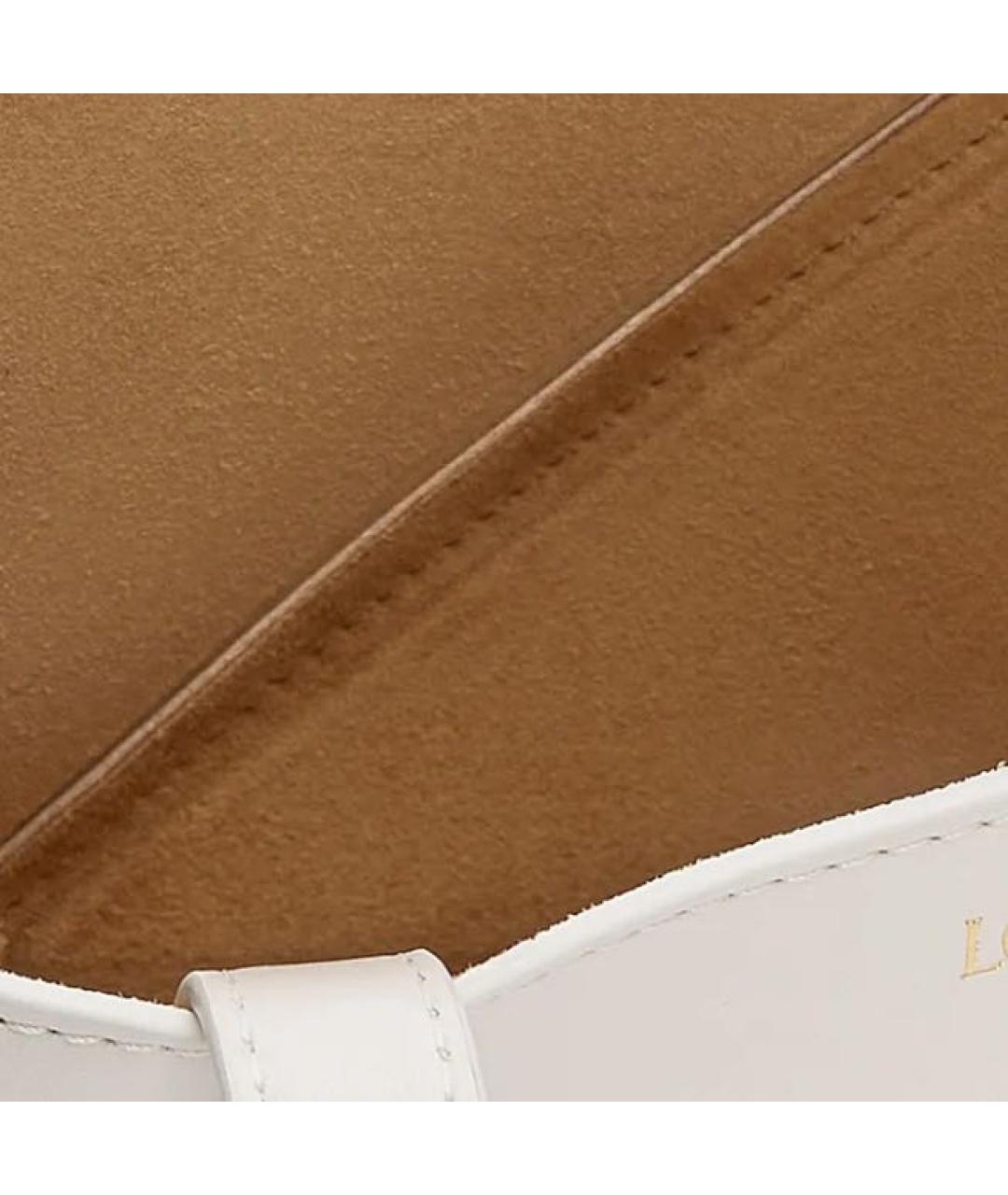 LOEWE Бежевая кожаная сумка тоут, фото 8