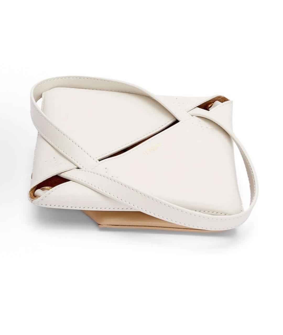 LOEWE Бежевая кожаная сумка тоут, фото 4