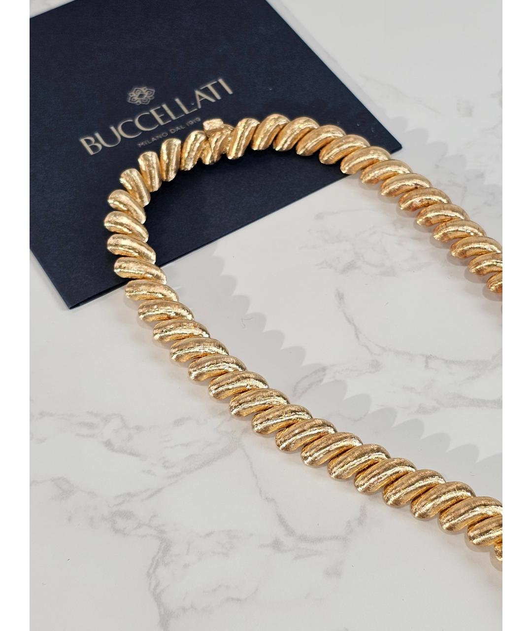 Buccellati Золотое колье из желтого золота, фото 4