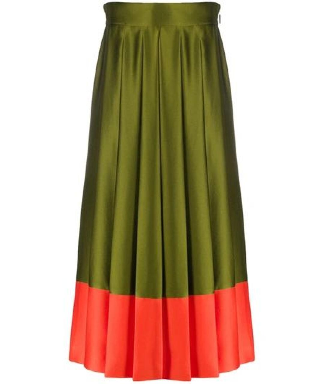 MSGM Мульти вискозная юбка макси, фото 1