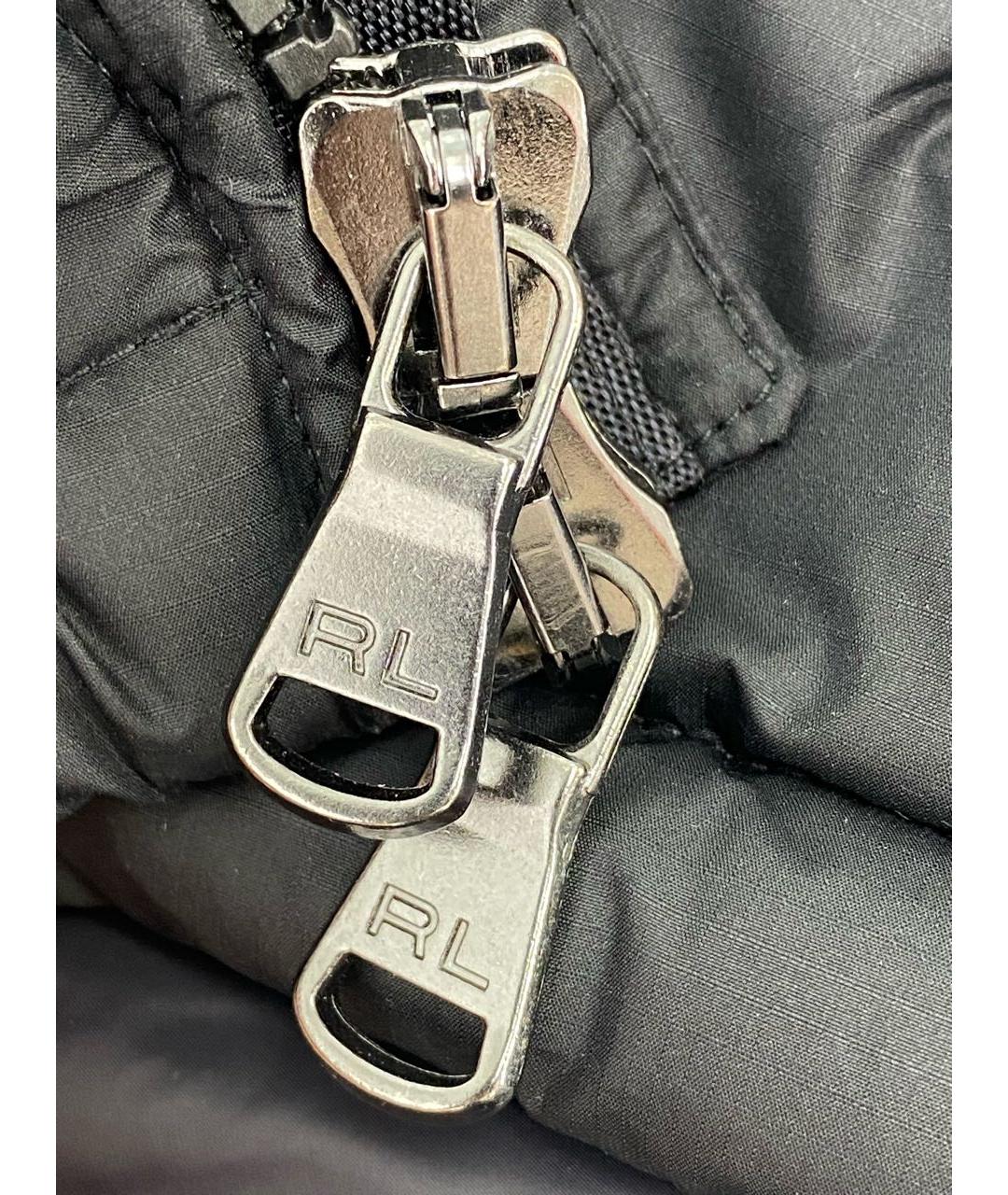 POLO RALPH LAUREN Черный пуховик, фото 4