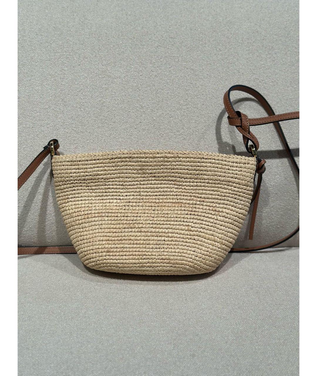 LOEWE Розовая кожаная сумка на плечо, фото 3