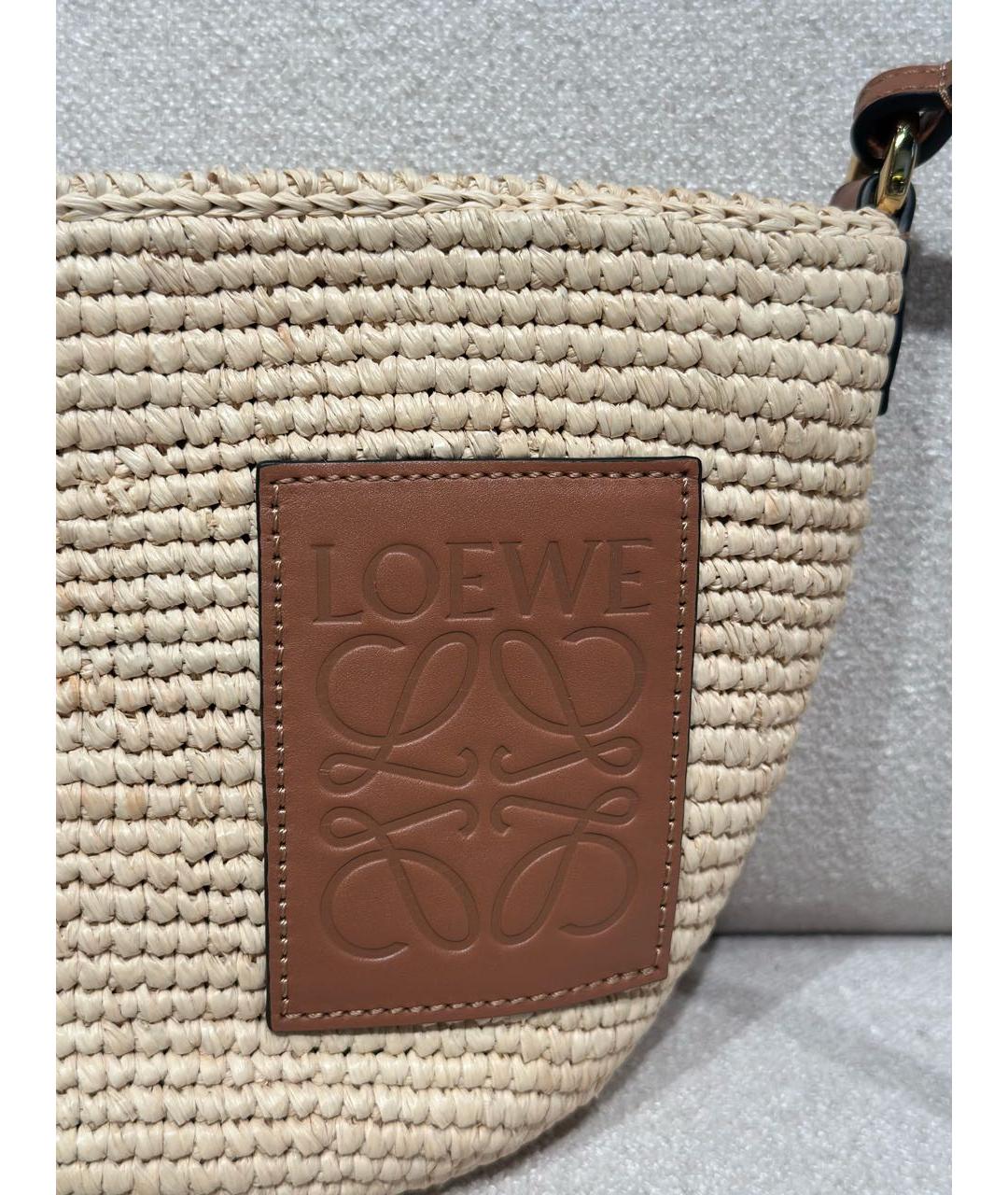 LOEWE Розовая кожаная сумка на плечо, фото 2