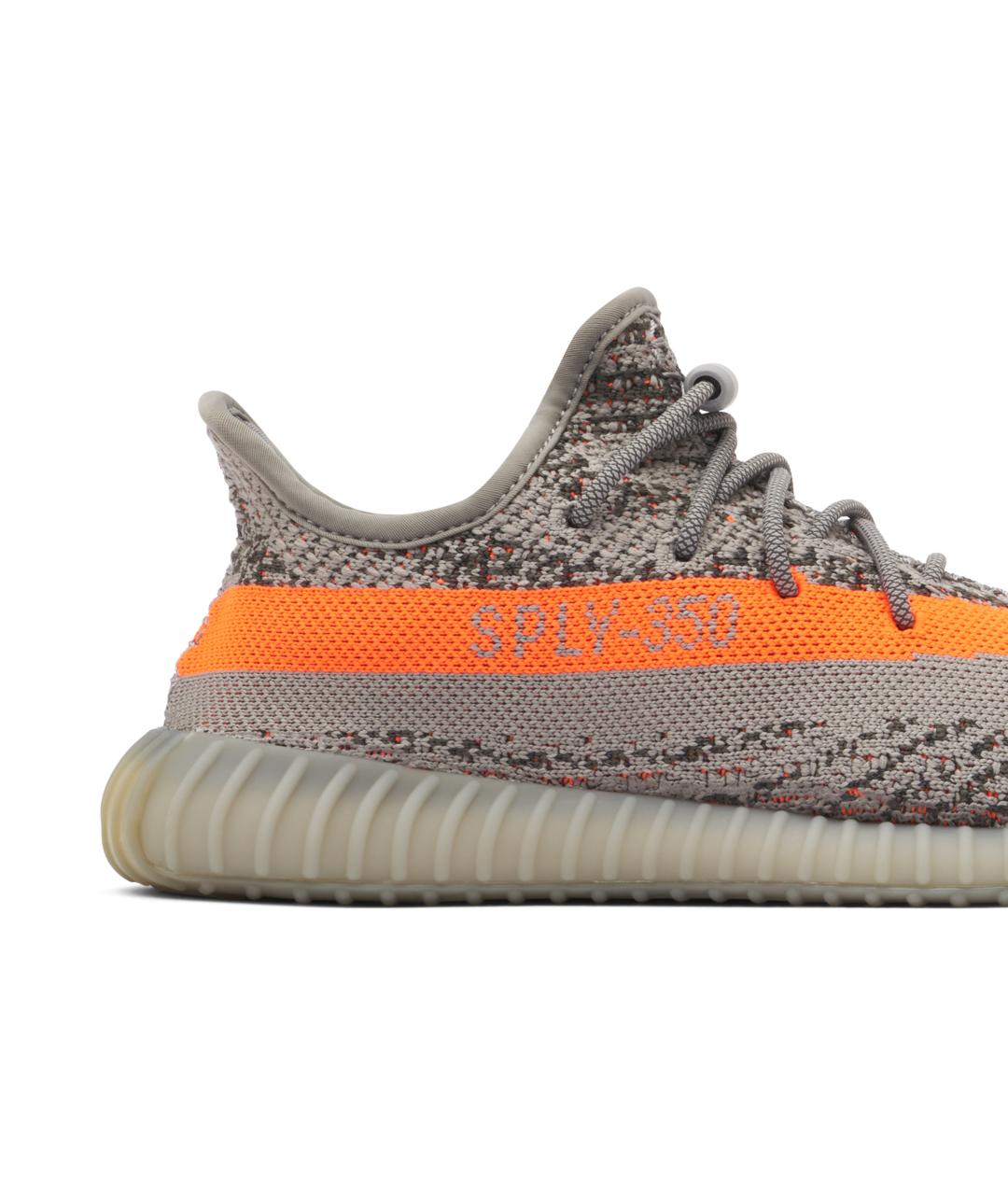 ADIDAS YEEZY Серые текстильные кеды, фото 5