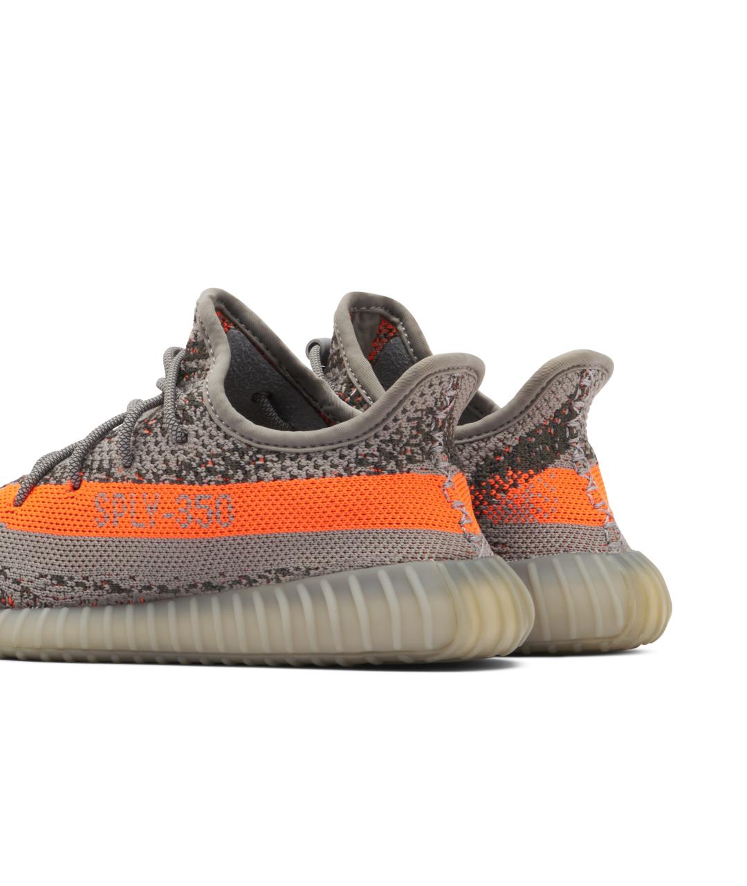 ADIDAS YEEZY Серые текстильные кеды, фото 4