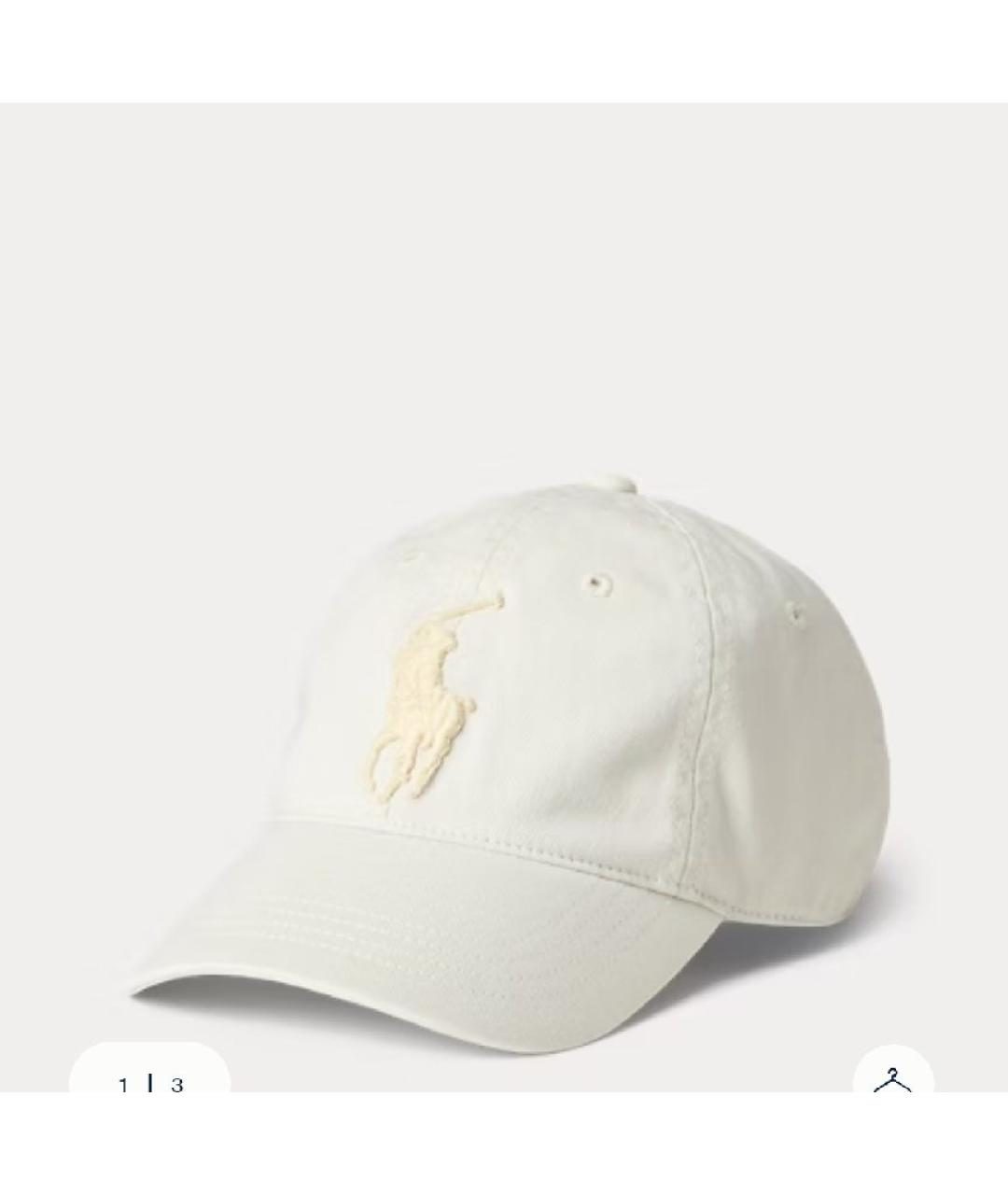POLO RALPH LAUREN Бежевая кепка, фото 7