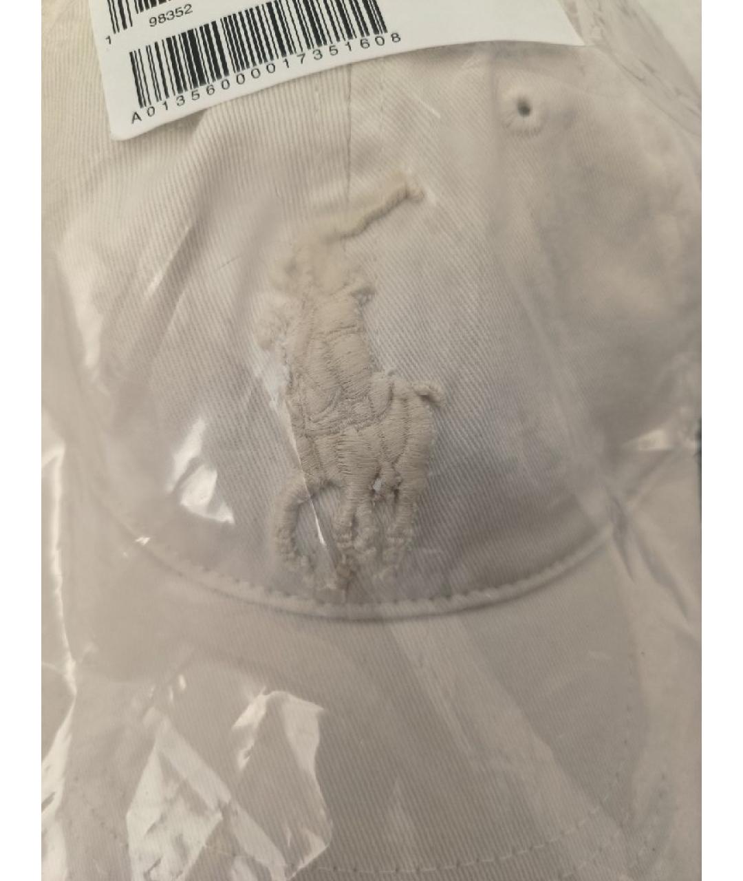 POLO RALPH LAUREN Бежевая кепка, фото 5