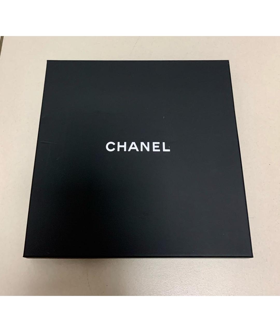 CHANEL Красный кашемировый платок, фото 4