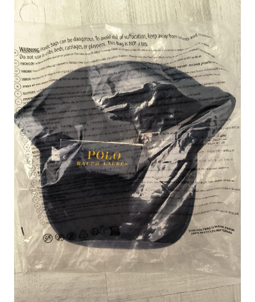 POLO RALPH LAUREN Темно-синяя кепка/бейсболка, фото 5