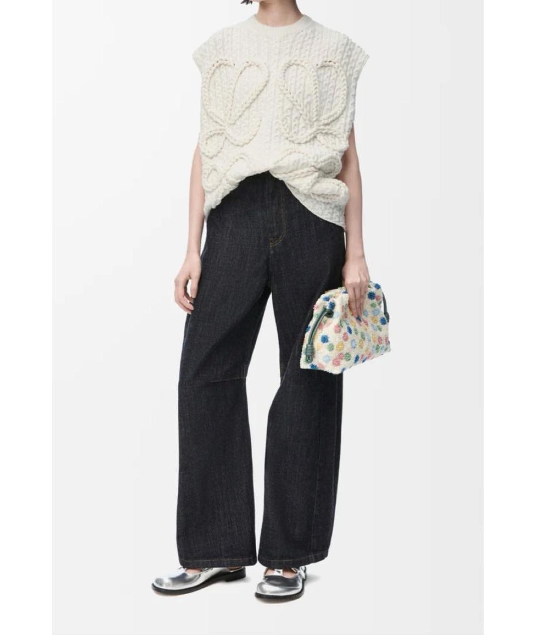 LOEWE Белая шерстяная жилетка, фото 7