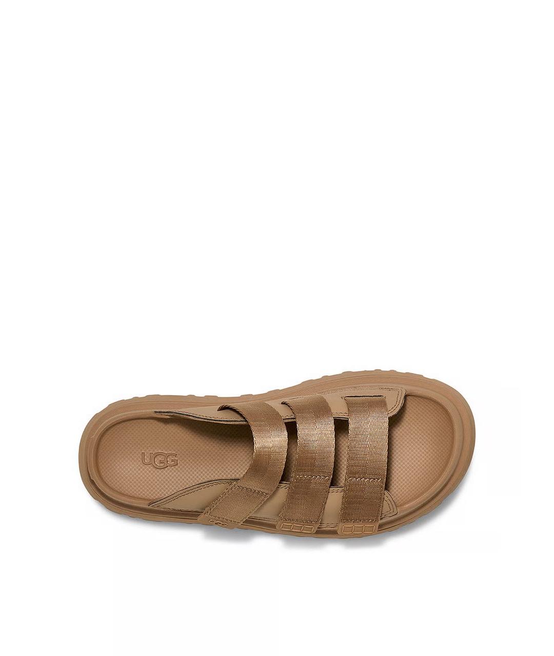UGG AUSTRALIA Коричневые сандалии, фото 4