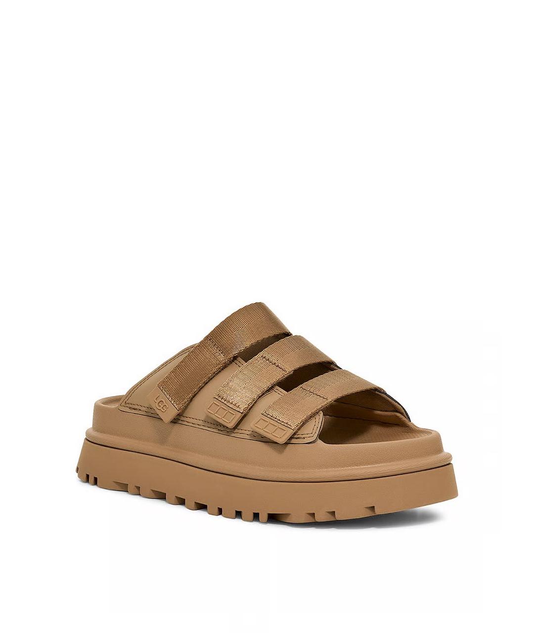 UGG AUSTRALIA Коричневые сандалии, фото 3